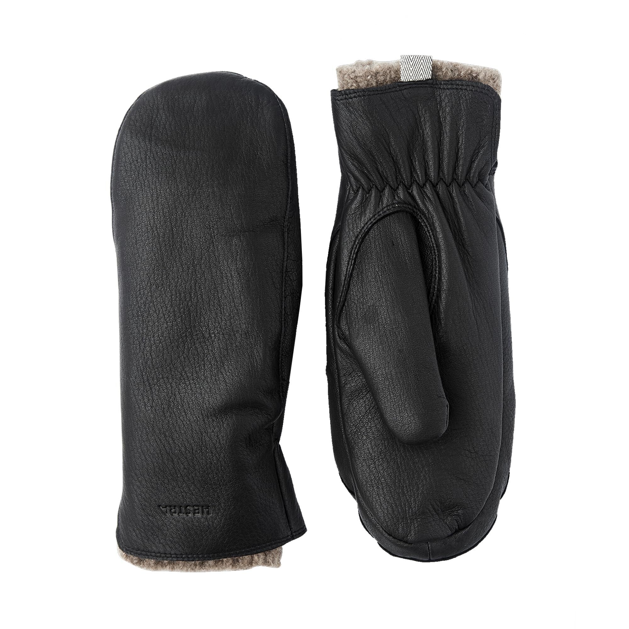 8465 Women's Tiril Mitt, Deerskin Leather Mittens With Wool Lining For Cold